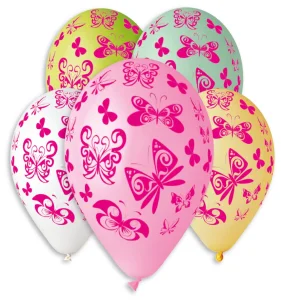 Nafukovací balónky - Motýlci 5ks