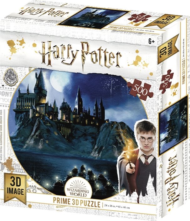 PRIME 3D Puzzle Harry Potter: Příjezd do Bradavic 3D 500 dílků
