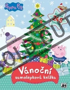 Samolepková knížka Vánoce s Peppou