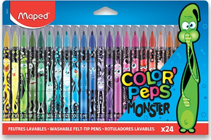 MAPED Fixy Color'Peps Monster 24ks