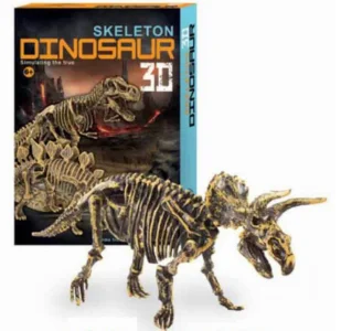 3D puzzle Dinosaurus: Triceratops