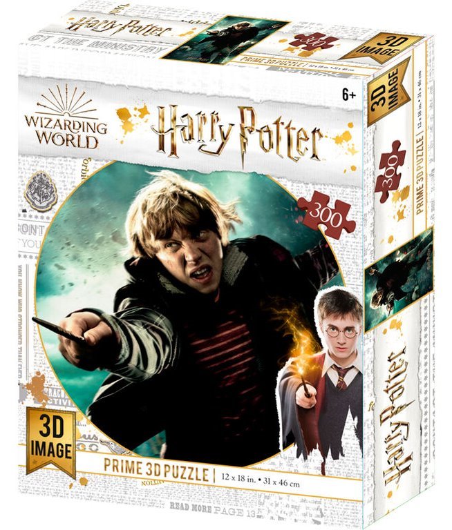 PRIME 3D Puzzle Harry Potter: Ron Weasley 3D 300 dílků