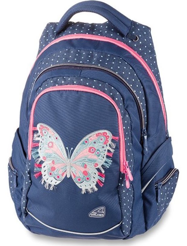 WALKER Školní batoh FAME Magic Butterfly