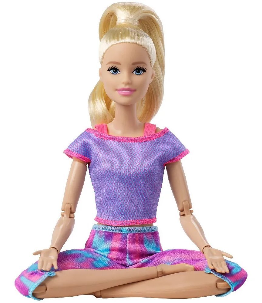 MATTEL Barbie V pohybu: Blondýnka