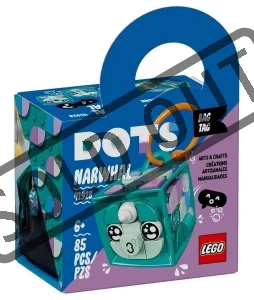 LEGO® DOTS 41928 Ozdoba na tašku – jednorožec
