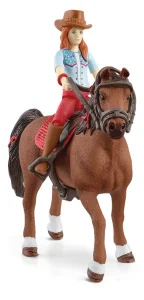 Horse Club® 42539 Zrzka Hannah s pohyblivými klouby na koni
