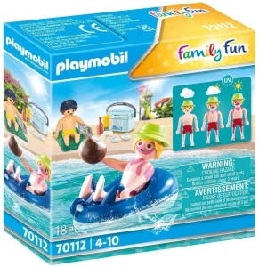 PLAYMOBIL® Family Fun 70112 Dovolenkář s plovacím kruhem