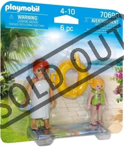 PLAYMOBIL® Family Fun 70690 DuoPack Návštěvníci aquaparku 