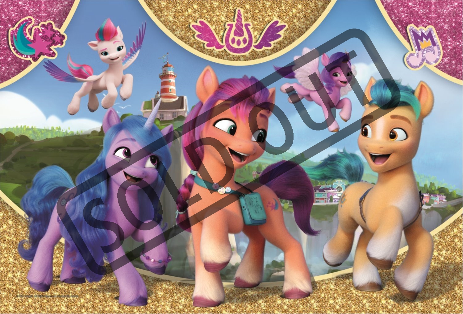 TREFL Puzzle My Little Pony: Pestrobarevné přátelství 100 dílků