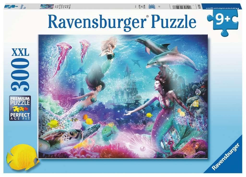 RAVENSBURGER Puzzle Mořské panny XXL 300 dílků