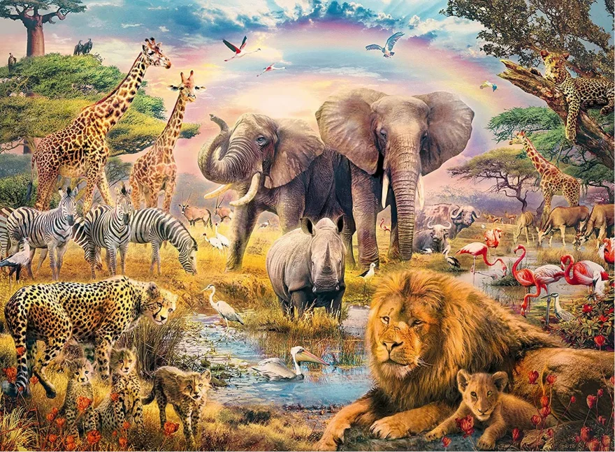 puzzle-africka-savana-xxl-100-dilku-156347.jpg