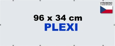 Rám na puzzle Euroclip 96x34cm (plexisklo)