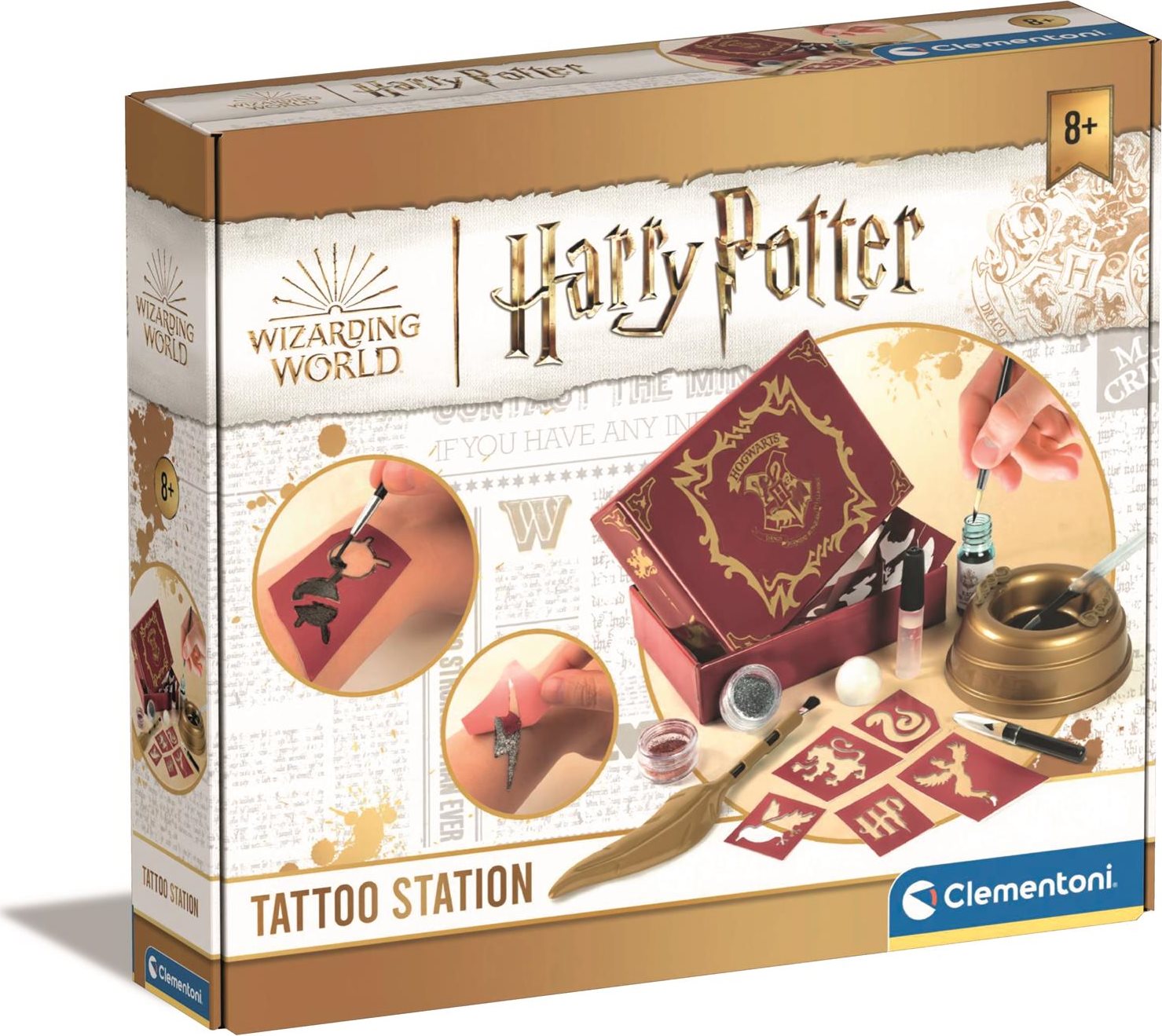CLEMENTONI Tetovací studio Harry Potter