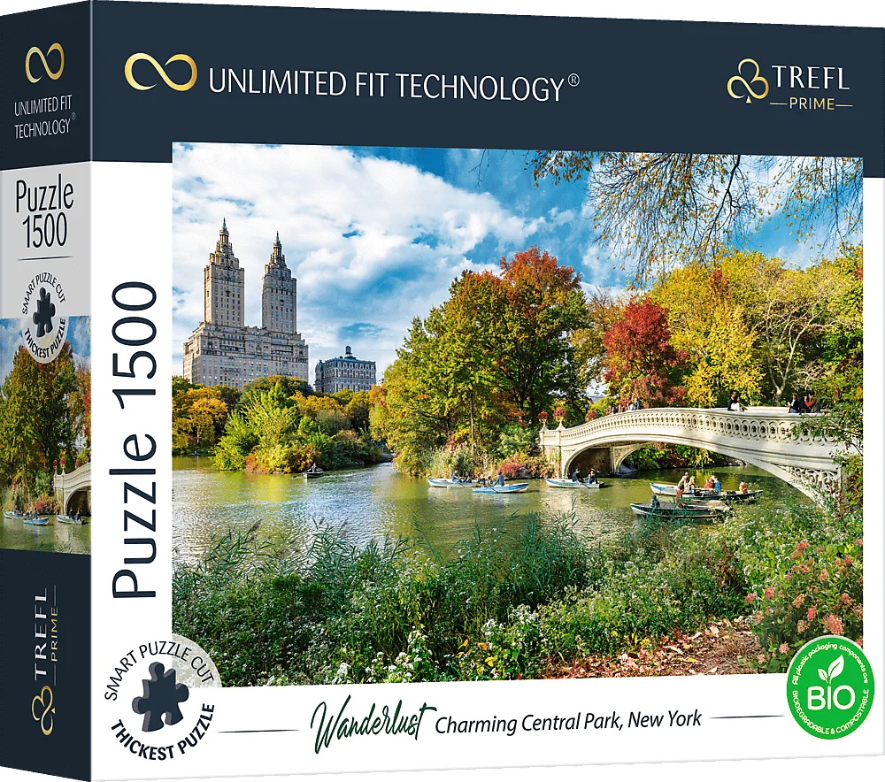TREFL Puzzle UFT Wanderlust: Kouzelný Central Park, New York 1500 dílků