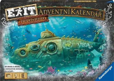 EXIT Úniková hra - Adventní kalendář: Potopená ponorka