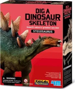 Dinosauří kostra - Stegosaurus
