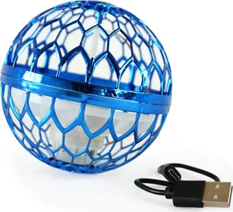 Bumerang Ball s LED modrý