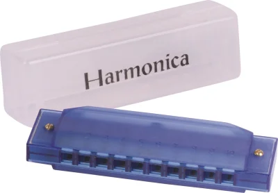 Harmonika v plastové krabičce