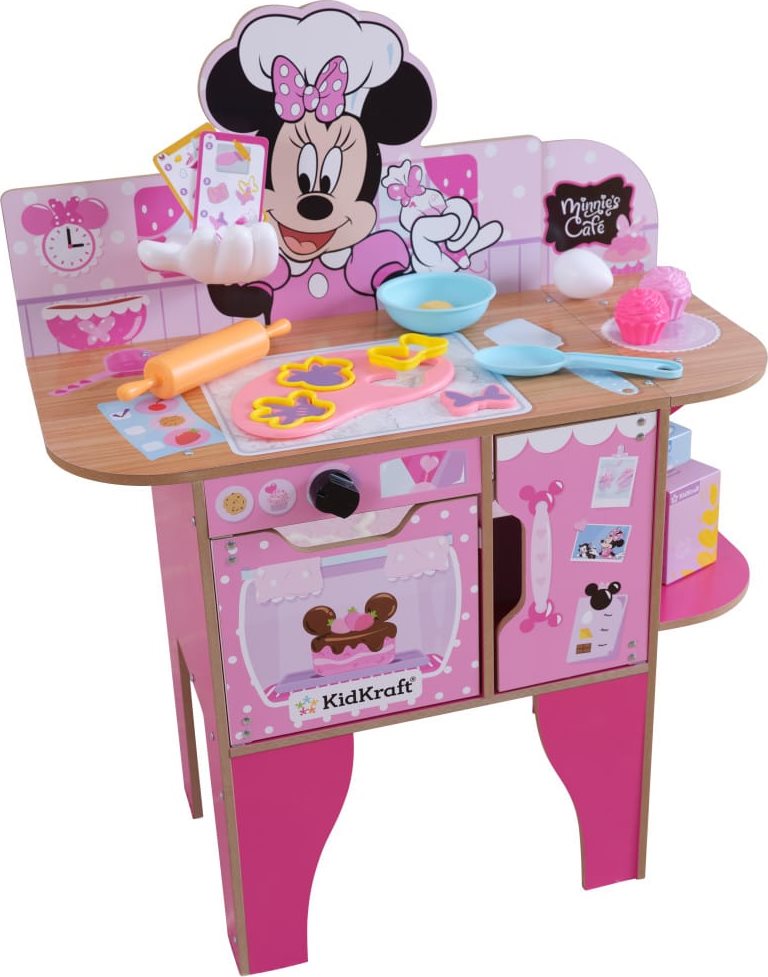 KIDKRAFT Dětská kuchyňka Minnie Mouse pekárna & kavárna