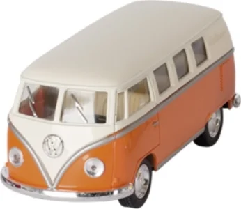 Volkswagen Bus klasik KT5060 (1962) na zpětné natažení - oranžový