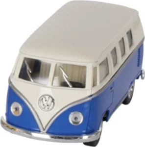 Volkswagen Bus klasik KT5060 (1962) na zpětné natažení - modrý