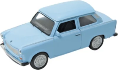 Autíčko na zpětné natažení Trabant 601 modrý