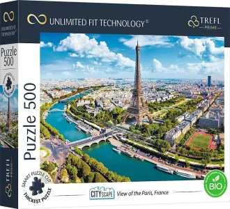 Puzzle UFT Cityscape: Paříž, Francie 500 dílků
