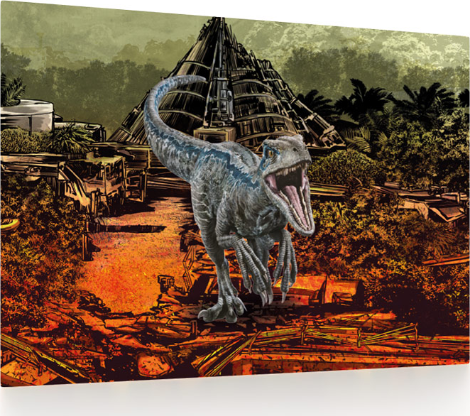 OXYBAG Podložka na stůl 60x40cm Jurassic World