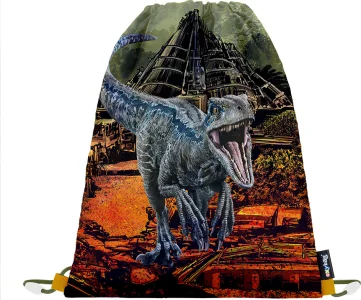 Sáček na cvičky 30x37cm Jurassic World