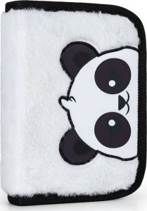 Penál s plyšovým povrchem Panda