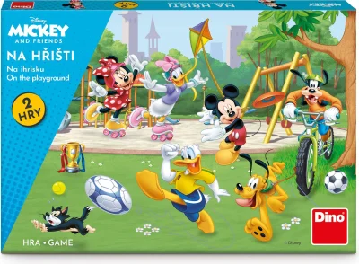 Dětská hra Mickey a kamarádi na hřišti 2v1