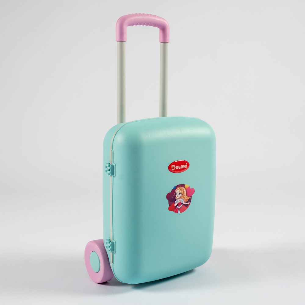 DOLONI Dětský cestovní kufr - modrý