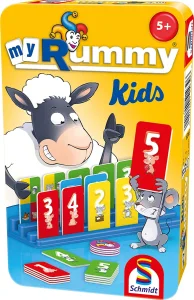Dětská hra MyRummy Kids v plechové krabičce