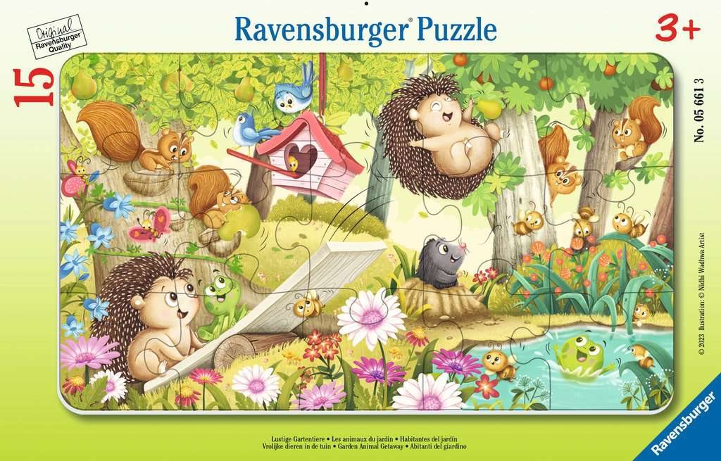 RAVENSBURGER Puzzle Zahrada 15 dílků