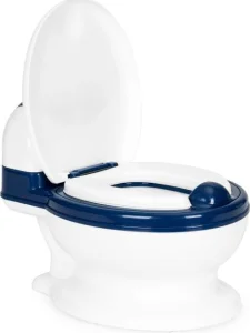 Nočník - Dětská toaleta - bílá/modrá
