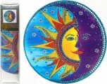 Diamantové malování 7D Slunce a měsíc 30x30cm