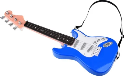 Dětská elektrická kytara - modrá