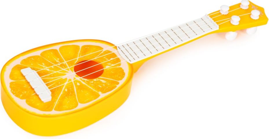ECOTOYS Dětská kytara - Pomeranč