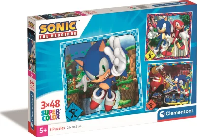 Puzzle Sonic 3x48 dílků