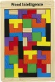 Dřevěná mozaika Tetris