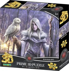 Puzzle Zimní sova 3D 150 dílků