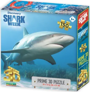 Puzzle Žralok Perezův 3D 150 dílků