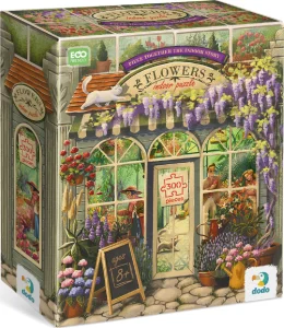Puzzle Obchůdky: Květinářství 300 dílků