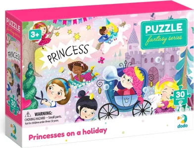 Puzzle Princezny na prázdninách 30 dílků