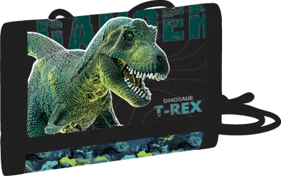 Dětská textilní peněženka Premium Dinosaurus