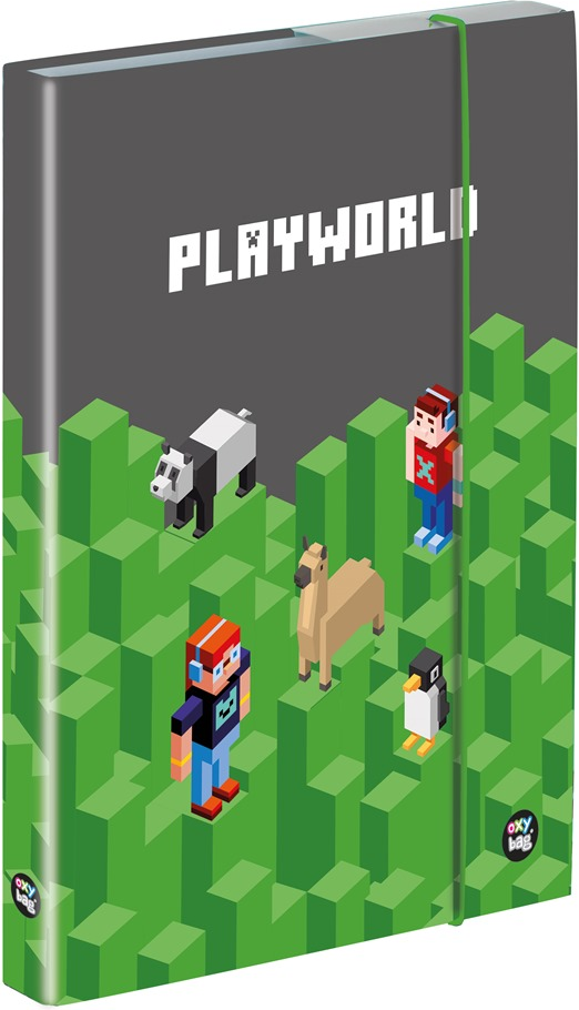 OXYBAG Box na sešity A4 Jumbo Playworld
