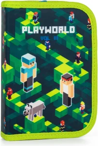Školní penál jednopatrový Playworld Vol. III.