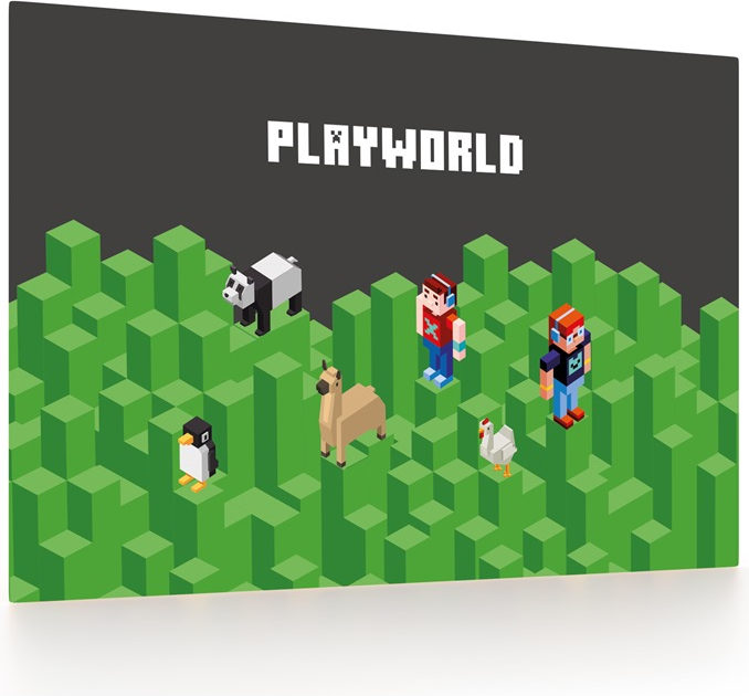 OXYBAG Podložka na stůl 60x40cm Playworld