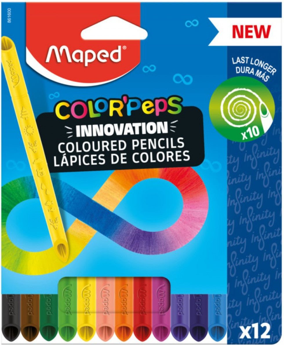 MAPED Pastelky Color'Peps Infinity 12ks