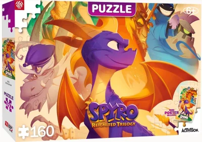 Puzzle Spyro Reignited Trilogy: Heroes 160 dílků